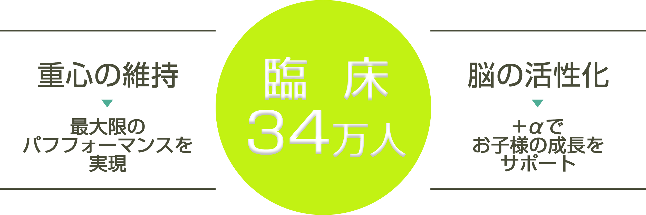 重心の維持と脳の活性化で骨格を正しい位置へと導きます。